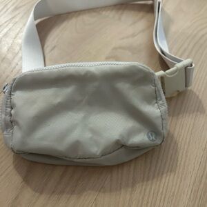 Cream Belt Bag